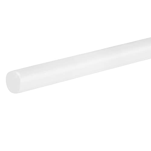 Plastična šipka za zavarivanje, termoplastično zavarivanje, PVDF, 5/32 u promjeru, van-bijeli, okrugli, 5 lbs.