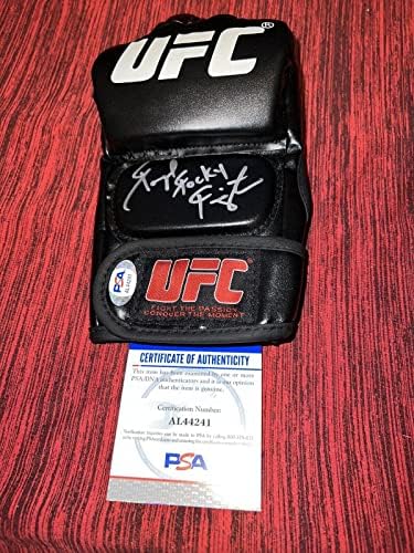 Raquel Pennington potpisana UFC bokserska rukavica Rocky Superstar PSA / DNK-autograme UFC rukavice