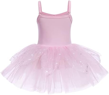 Ibakom baleta Leotard haljina za djevojke Ballerina odijelo sjajni cinkini ples tutu haljina gimnastička