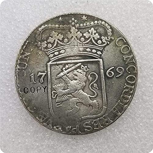 1769 Holandija Copy Coin Commemorativni koprivi Kopiraj suvenir Novelty Coin poklon