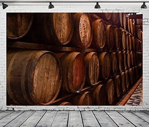 CORFOTO 9x6ft tkanina stara drvena bačva za vino pozadina Srednjovjekovna Pivara vinski podrum fotografija