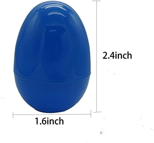 24 pakovanje plastičnih uskršnjih jaja za uskrsnu korpu Hunt nagrada za jajsku stranku u učionici i punjenje