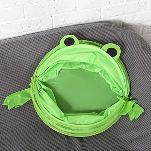 Cartoon Dirty platnene igračke torba: torba za veš za veš žaba korpa za veš sklopiva tkanina torba za veš