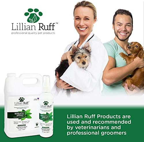 Lillian Ruff osvježivač daha psa sprej za njegu zuba-Formula za čišćenje zuba za oralno zdravlje pasa cilja