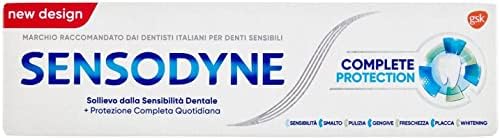 Sensodyne: Kompletna zaštita pasta za zube * 2,53 cijev za tekućinu tekućine * [italijanski uvoz]