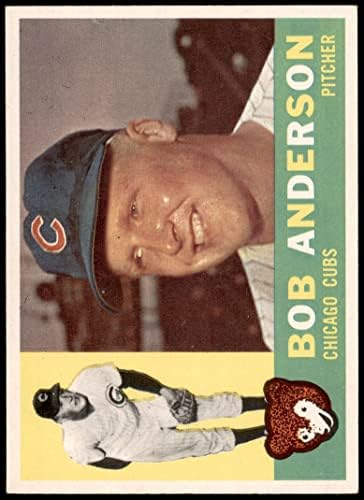 1960. topps 412 Bob Anderson Chicago Cubs NM + MUBI