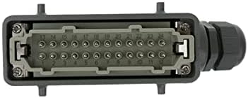 SOYEN 1pcs pravougaona H16b teška spojnica 24-024-1-1 jezgra linija konektora 16 A500v pola glave nazivnika