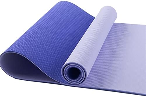 JJ yyds dvobojna prostirka za jogu neklizajuća elastična Pilates podloga za fitnes za početnike