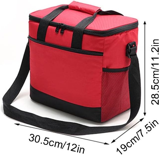 LDCHNH 16L velike torbe za piknik Multi kutija za ručak izolovana korpa za hladnjake za djevojčice žene