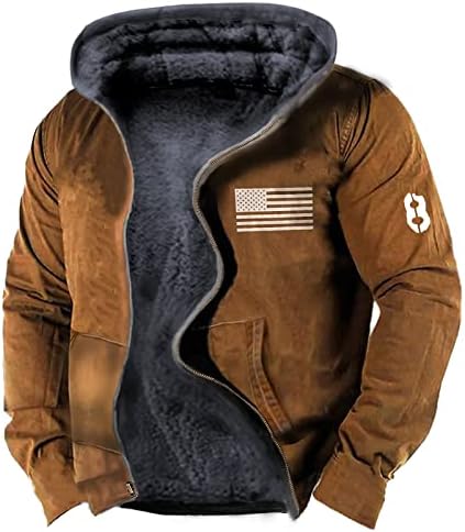 ADSSDQ muška jakna, slatki pulover muškarci s dugim rukavima, prevelizirana jesena jesena jakna s kapuljačom