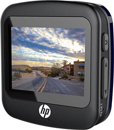 HP F230 Dash Cam, 2,0 inčni vjetrobransko staklo / nadzorna ploča Full HD 1080p sa G-Sensor Car DVR, kamkorder, video snimač za nesreće sa 120 ° prikazom ugao prikazivanja - plava