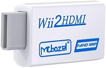 Mcbazel Wii HDMI 1080p 720p konektor izlaz Video & amp; 3.5 mm Audio podržava sve Wii režima prikaza NTSC
