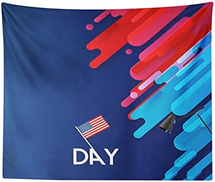 Party Decor Američka Zastava Patriotska Fotografija Pozadina Tkanina Dan Nezavisnosti Party Dekor