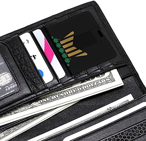 Clover American Flag Star USB Memory Stick Business Flash-Drive Card Card Card kartica banke oblik