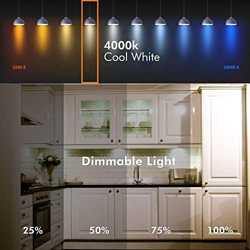Xtricity LED closet Pak sijalica, zatamnjiva, ravna sijalica 11W , 800 lumena, 4000k hladna Bijela, E26