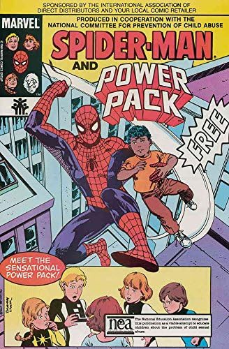 Spider-Man, Power Pack 1 VF ; Marvel comic book | NEA