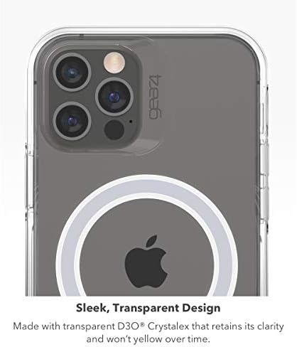 Zagg Gear4 Crystal Palace Snap Case - Kristalno jasna zaštita od udara sa magsafe kompatibilnošću za Apple