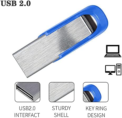 N / A 10pcs modni metalni USB fleš uređaj 128GB 64GB 32GB brzina pogona za brzinu 16GB 8GB 4GB memorijska