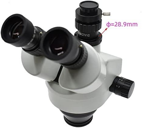 Deiovr mikroskopski dodaci za odrasle, 0,5x c-mount sočiva 1/2 1/3 CTV adapter za SZM trinokularni stereo