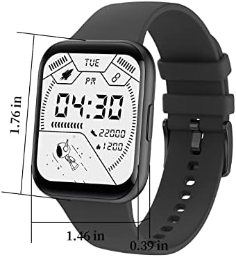Dauchch Smart Watch, Fitness Watch za Android / IOS telefone SmartWatch, 1,69 inčni puni dodirni ekran sa