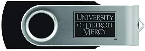 LXG, Inc. University of Detroit Mercy-8GB 2.0 USB Flash Drive-crna