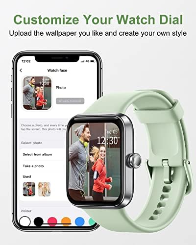 AEAC Smart Watch za žene Muškarci, 1,69 Track zaslon za dodir za iPhone Android telefon IP68 Vodootporan,