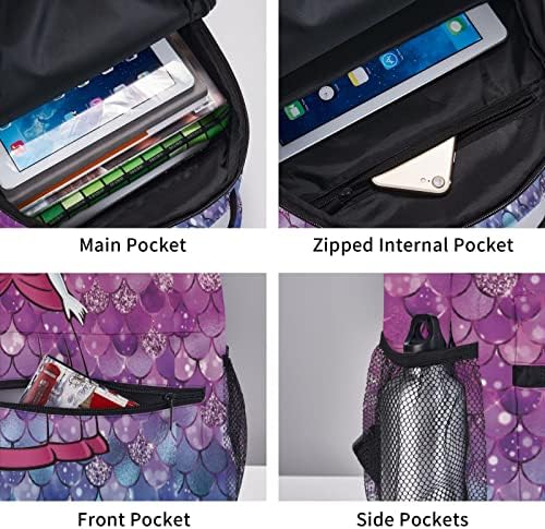 Millecokx Princess breskva 16,5 inčni ruksak za laptop, poslovni protupovratni ultra tanak izdržljiv laptop